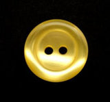 B13279 17mm Tonal Yellow Polyester 2 Hole Button - Ribbonmoon