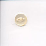 B10089 11mm Cream Polyester Fish Eye Button - Ribbonmoon