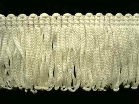 FT1161 4cm Very Pale Primrose Dense Looped Dress Fringe - Ribbonmoon