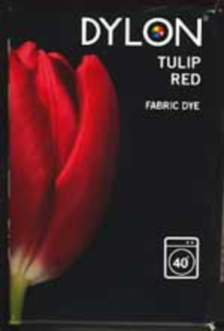 FABMACHDYE36 Tulip Red Dylon Machine Fabric Dye, 200 Gram Pack - Ribbonmoon