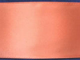 R3834L 39mm Apricot Double Face Satin Ribbon by Offray