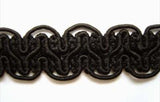 FT2204 16mm Black Furnishing Braid