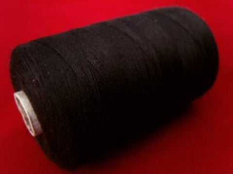ST Trebla Black 900 metre Spool, 120's 100% Polyester Sewing Thread