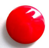B12865 20mm Red High Gloss Shank Button - Ribbonmoon