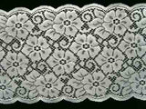 L444 185mm Ivory Flat Lace