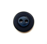 B10974 13mm Navy Matt Rim with a Pearlised Centre 2 Hole Button - Ribbonmoon