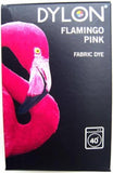 FABMACHDYE29 Flamingo Pink Dylon Machine Fabric Dye, 200 Gram Pack - Ribbonmoon