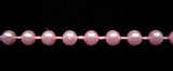 PT33 4mm Pink Strung Pearl / Bead String Trimming - Ribbonmoon