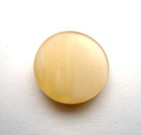 B15039 17mm Pale Honey Gold Chunky Pearlised Surface Shank Button - Ribbonmoon