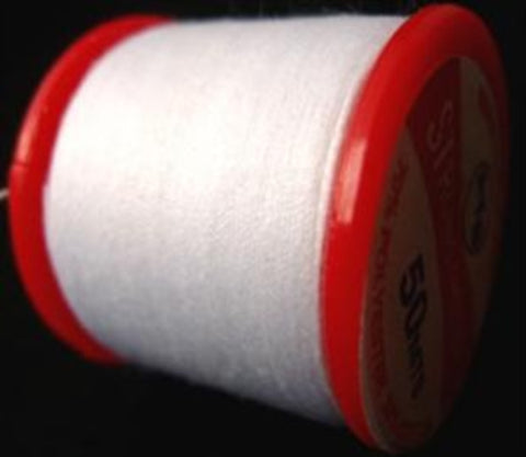 Strong Sewing Thread White Multi Purpose,70% polyester, 30% cotton - Ribbonmoon