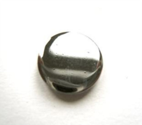 B9993 14mm Silver Metal Alloy Blazer Type Shank Button