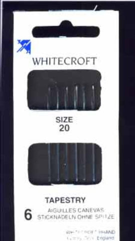 N36 Tapestry Hand Sewing Needles Size 20, 6 Needles per Pack. - Ribbonmoon