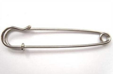 KILT PIN 04 76mm Silver - Ribbonmoon