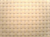 Embroidery Matting (Binca) Block Weave, Cream 25cm x 35cm, 7 holes per inch. - Ribbonmoon