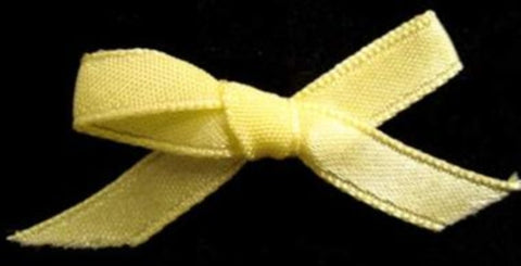 RB413 Primrose 7mm Satin Ribbon Bow