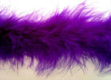 MARAB19 Liberty Puprle Marabou String (Swansdown). Turkey Feather - Ribbonmoon
