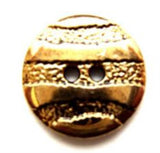 B9505 Gold Plated Metal 2 Hole Button - Ribbonmoon