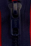 Z2441 38cm Rich Navy Closed End Zip,Plastic Moulded Very Chunky Teeth No.8