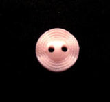 B13730 11mm Baby Pink Ringed Rim 2 Hole Button - Ribbonmoon