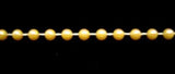 PT44 2.5mm Lemon and Iridescent Strung Pearl, Bead String Trimming - Ribbonmoon