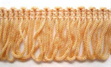 FT2212 27mm Dusky Peach Dense Looped Dress Fringe - Ribbonmoon