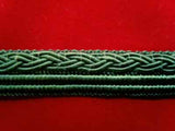 FT1559 12mm Dusky Linden Green Corded Braid - Ribbonmoon