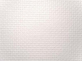 Aida 100% Cotton Needlework Fabric, White 14 Count, 25cm x 33cm - Ribbonmoon