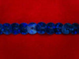 SQC13 6mm Hologram Royal Blue Strung Sequins - Ribbonmoon