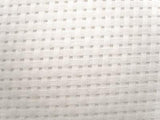 Embroidery Matting (Binca) Block Weave, White 25cm x 35cm, 7 holes per inch. - Ribbonmoon