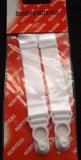 SUS03 White 19mm Sew on Suspenders, Pair