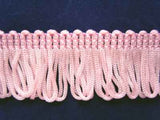 FT134 25mm Pale Baby Pink Dense Looped Dress Fringe - Ribbonmoon