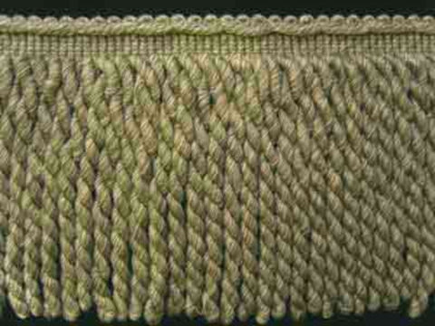 FT1997 20cm Khaki, Hush Green and Natural Cream Bullion Fringe - Ribbonmoon