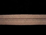 BB016 12mm Beige 100% Cotton Bias Binding - Ribbonmoon