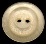 B9886 23mm Ivory Gloss Polyester 2 Hole Button with a Glitter Shimmer