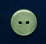 B3049 12mm Hush Mint Green Pearlised Polyester 2 Hole Button - Ribbonmoon
