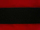 EB29 19mm Black Plush Back Elastic.