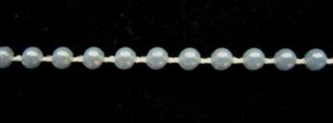 PT65 3mm Sky Blue Strung Pearl, Bead String Trimming - Ribbonmoon