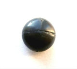 B8442 13mm Grey Real Leather Football Shank Button - Ribbonmoon