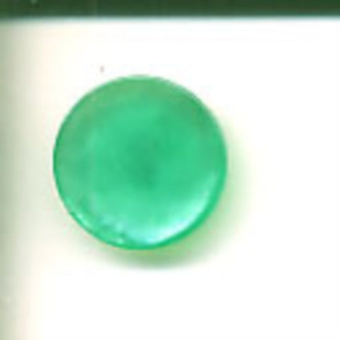 B12445 22mm Parakeet Green Pearlised Shimmery Shank Button - Ribbonmoon