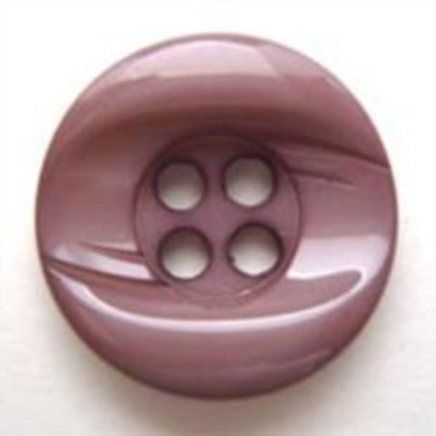 B5765 18mm Helio Mauve Gloss Chunky 4 Hole Button - Ribbonmoon