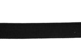 E121 14mm Black Lightly Elasticated, Soft and Lightweight Elastic. - Ribbonmoon