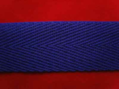 VTAPE24 25mm Royal Blue Acrylic V Tape Webbing - Ribbonmoon