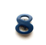 B15662 10mm Light Navy Number Eight Shank Button - Ribbonmoon