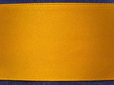 R5045 37mm Bright Burnt Gold Double Face Satin Ribbon - Ribbonmoon