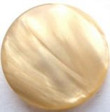 B5189 25mm Tonal Dusky Buttercup Pearlised Shank Button - Ribbonmoon