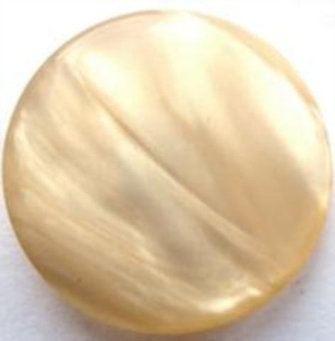 B5189 25mm Tonal Dusky Buttercup Pearlised Shank Button - Ribbonmoon