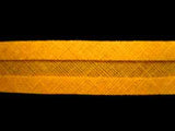 BB138 13mm Gold Yellow 100% Cotton Bias Binding - Ribbonmoon