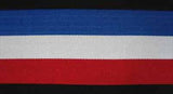 R6588 28mm Red, White and Blue French Flag Polyester Ribbon - Ribbonmoon