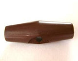 B10289 30mm Brown Toggle with a Hole Built into the Back - Ribbonmoon