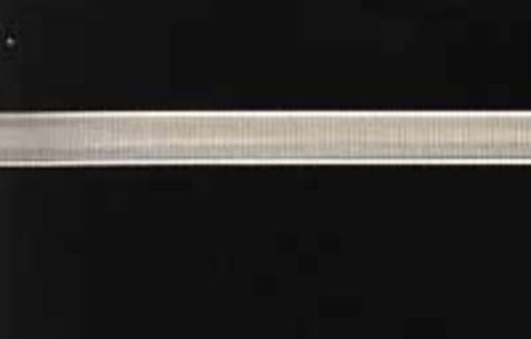 R5376 7mm White Taffeta Ribbon - Ribbonmoon